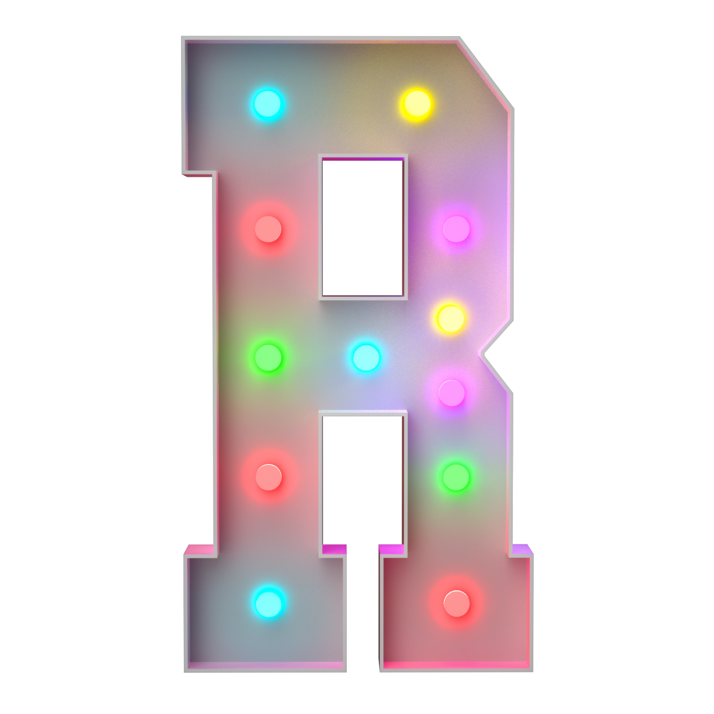 Precut Marquee Numbers DIY Kit