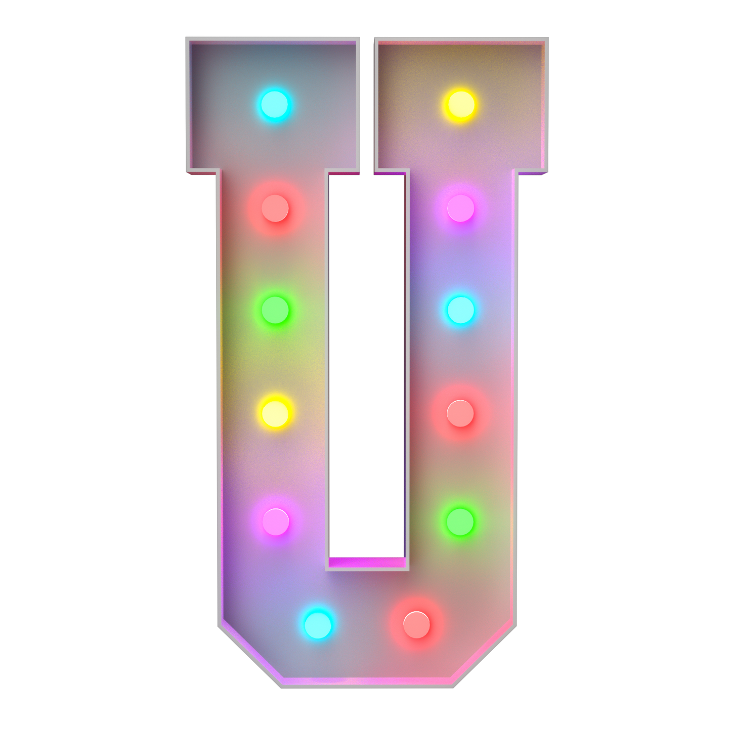 Precut Marquee Numbers DIY Kit
