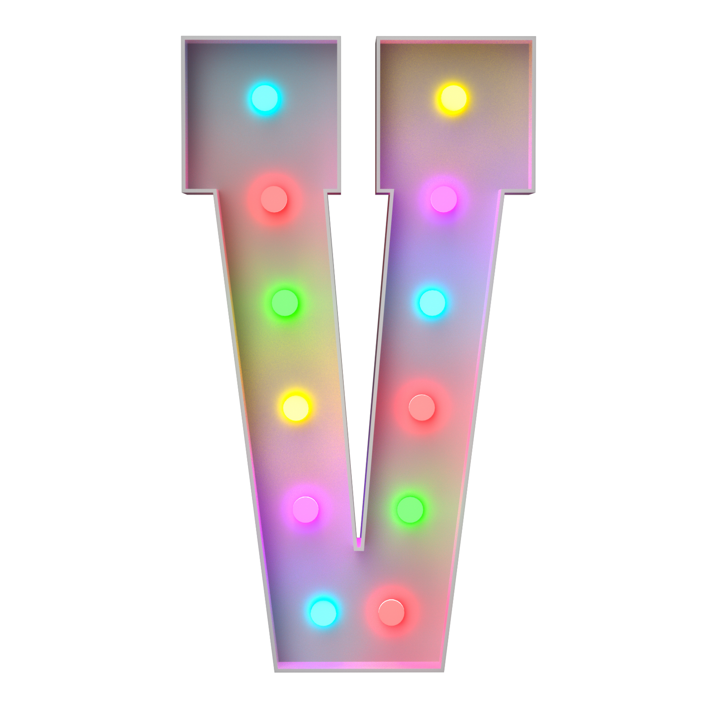 Precut Marquee Numbers DIY Kit