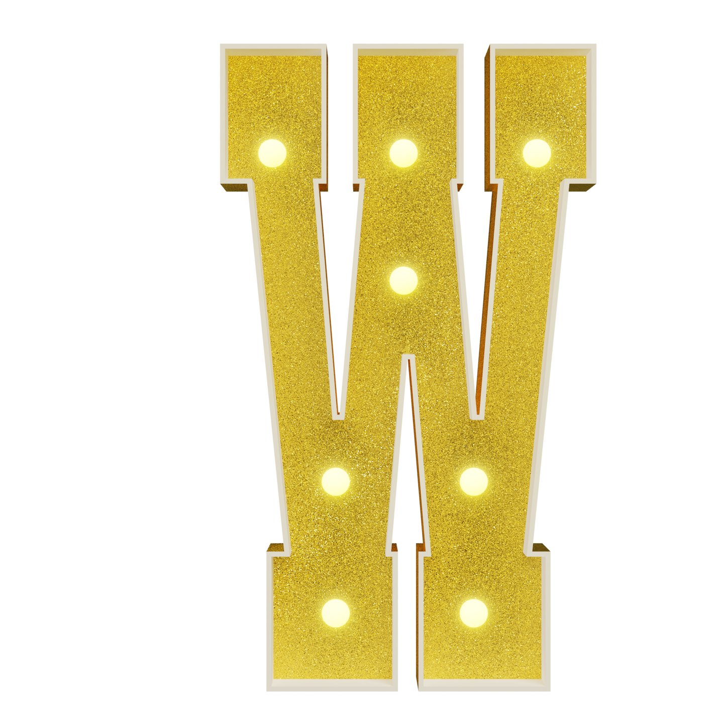 Colored Marquee Numbers / Marquee Letters DIY Kit