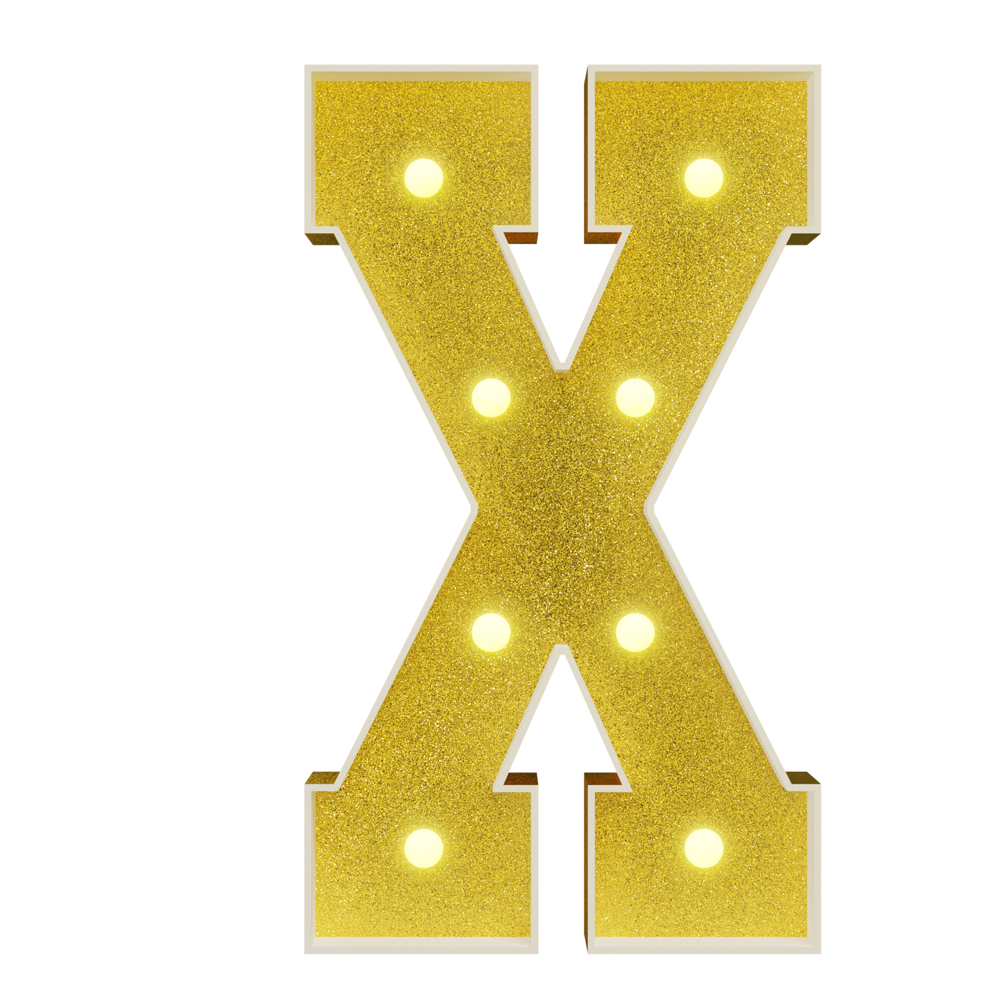 Colored Marquee Numbers / Marquee Letters DIY Kit