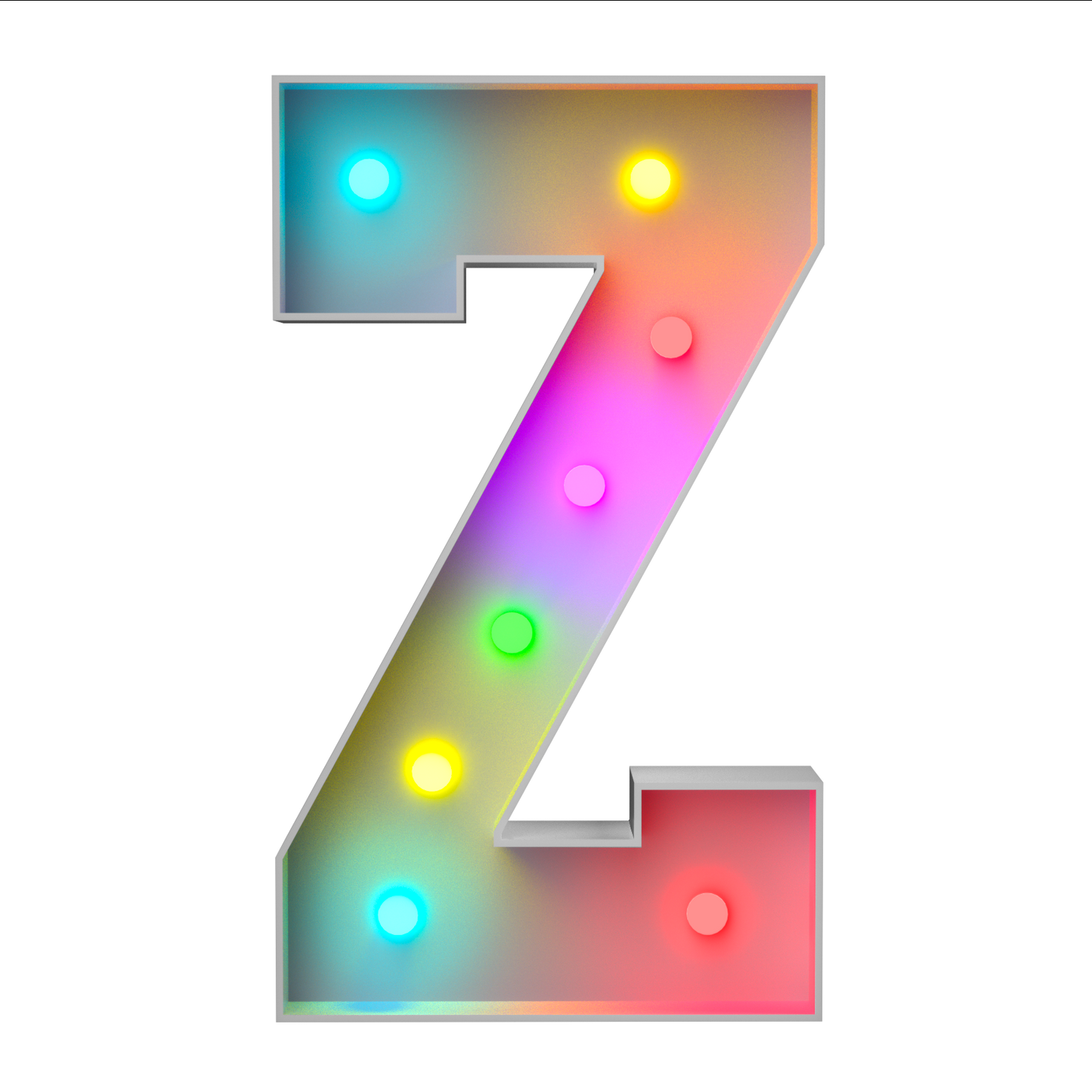 Precut Marquee Numbers DIY Kit