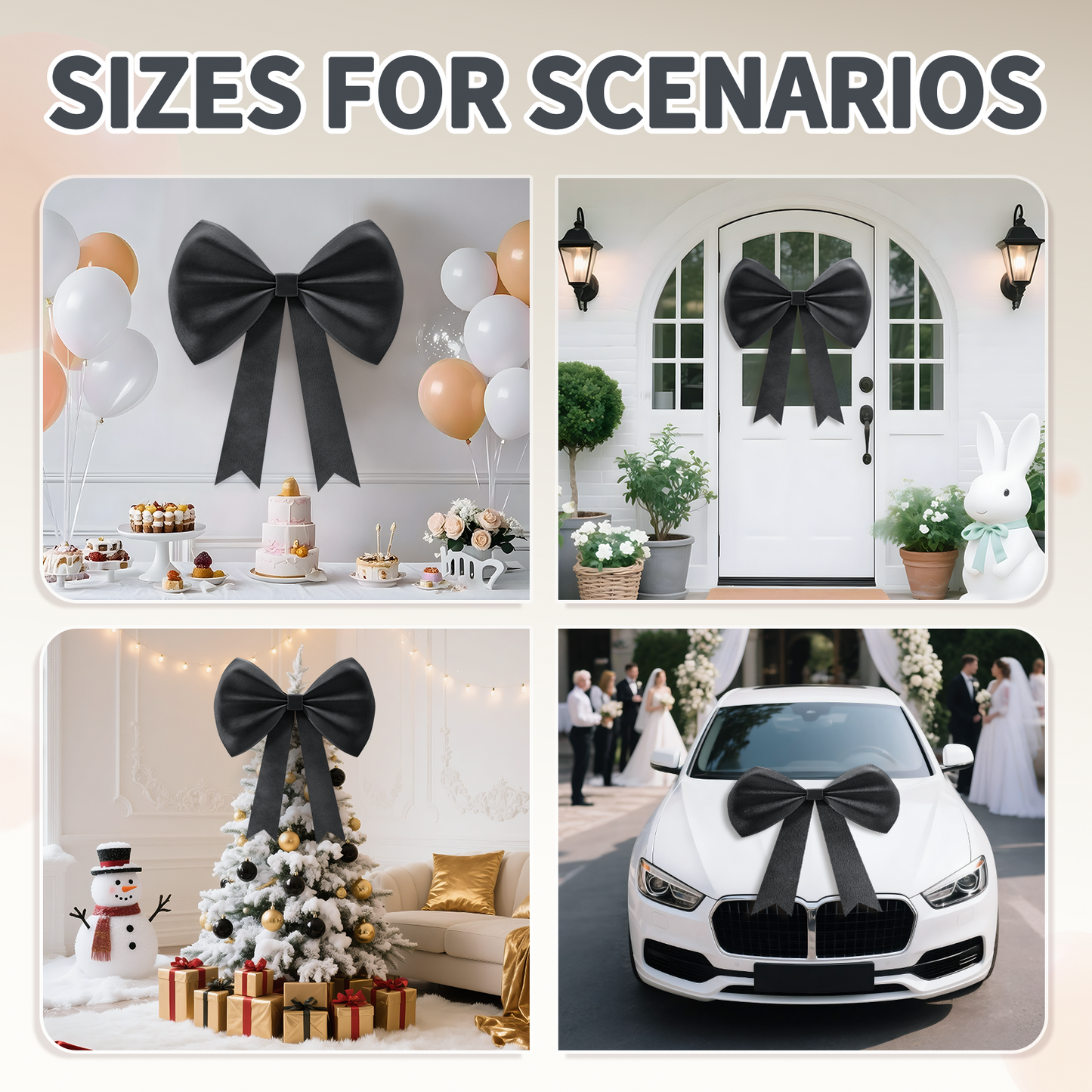 Large Decor Bow