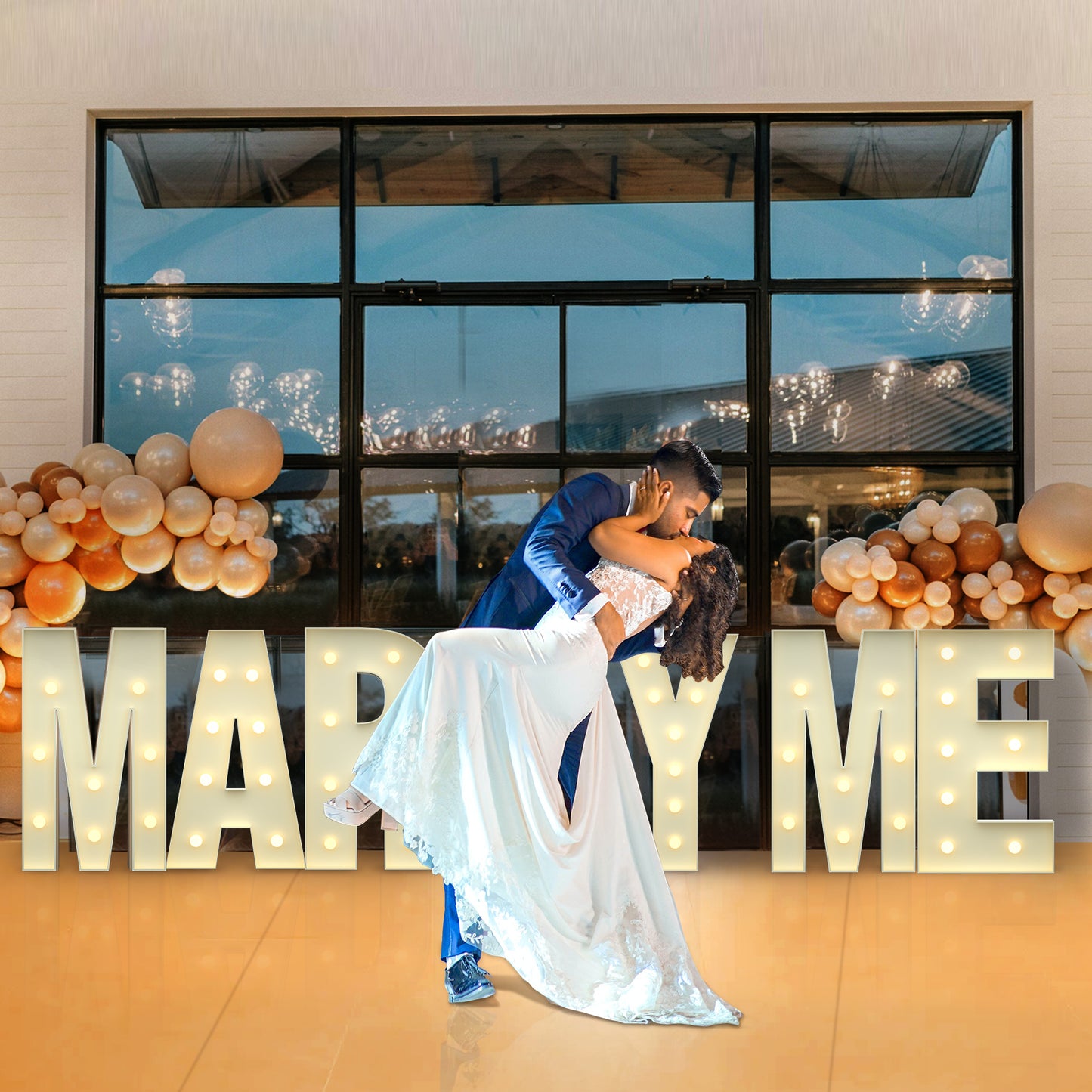 Precut Marquee Letters DIY Kit for Valentine's Day