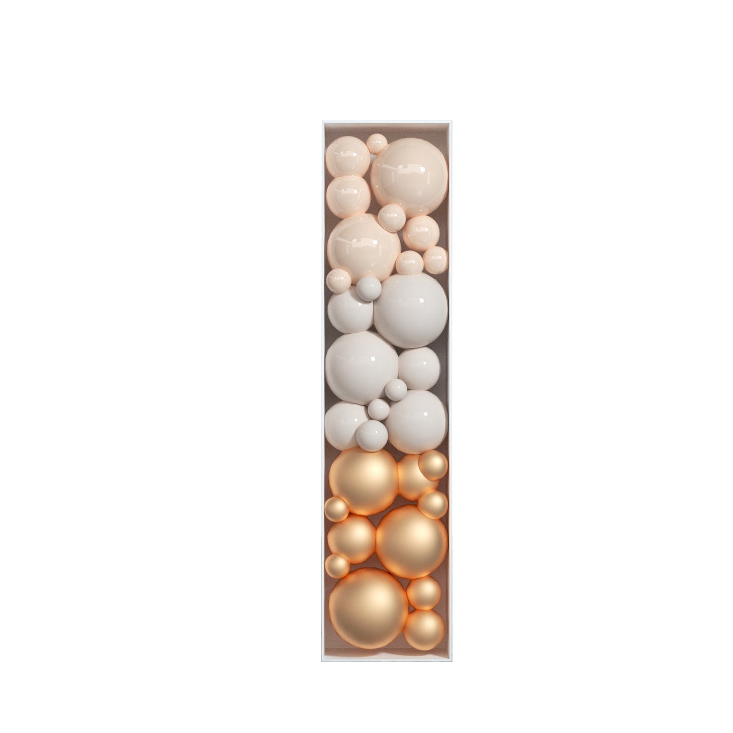 Precut Balloon Mosaic Number Frame DIY Kit