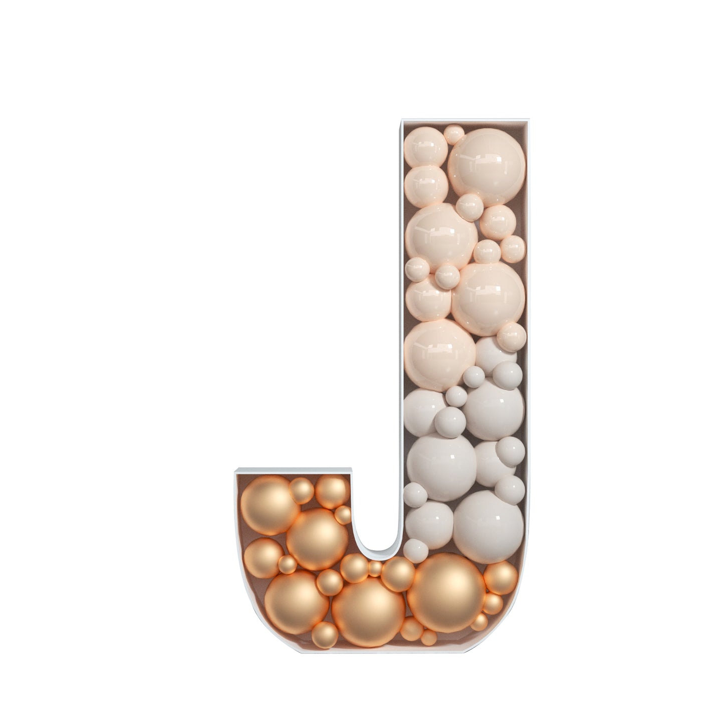 Precut Balloon Mosaic Number Frame DIY Kit