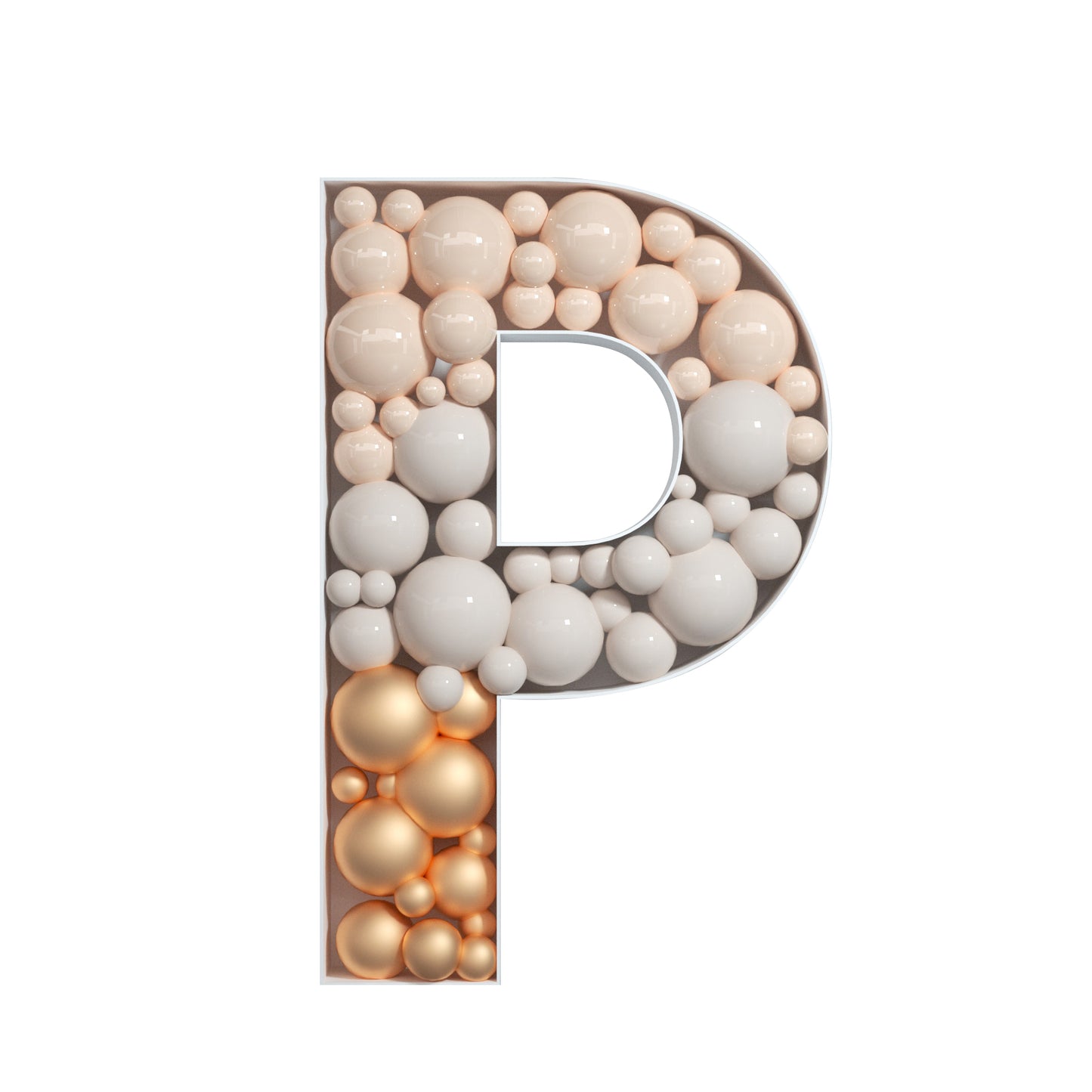 Precut Balloon Mosaic Number Frame DIY Kit