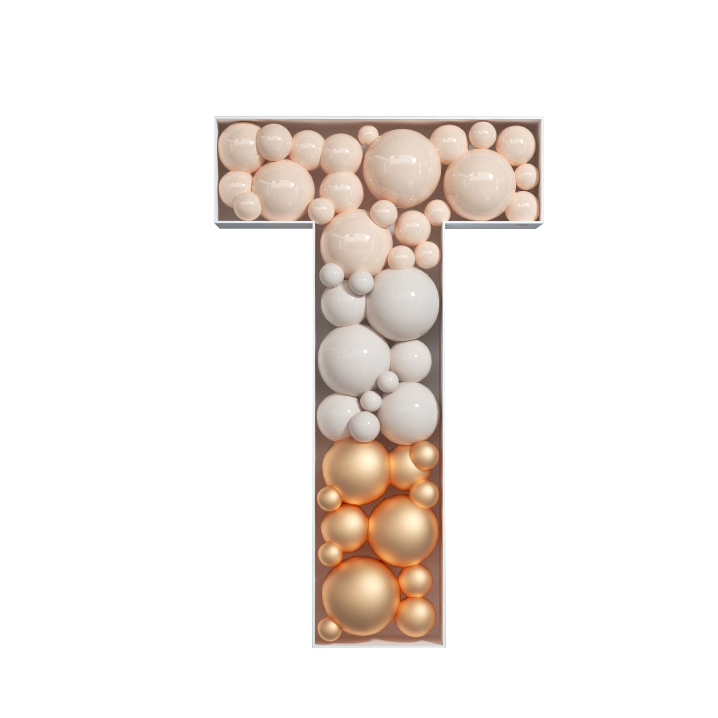Precut Balloon Mosaic Number Frame DIY Kit