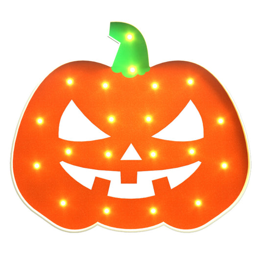 Halloween Precut Marquee Lights DIY Kit-Pumpkin