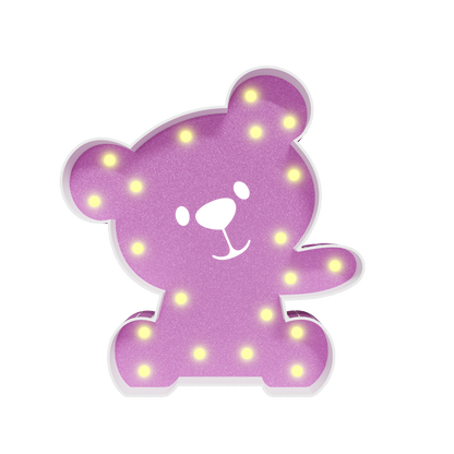 JoyMuse Baby Shower Marquee Lights -Bear