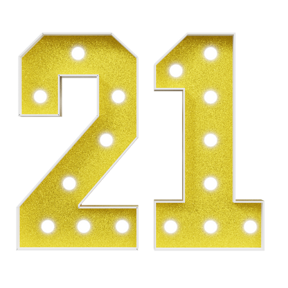 Colored Marquee Numbers / Marquee Letters DIY Kit