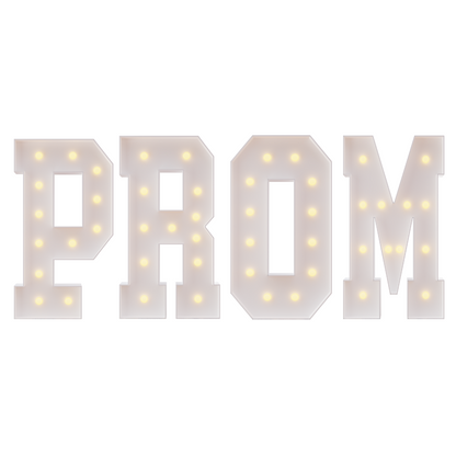 3-4FT Precut Marquee Numbers DIY Kit - PROM