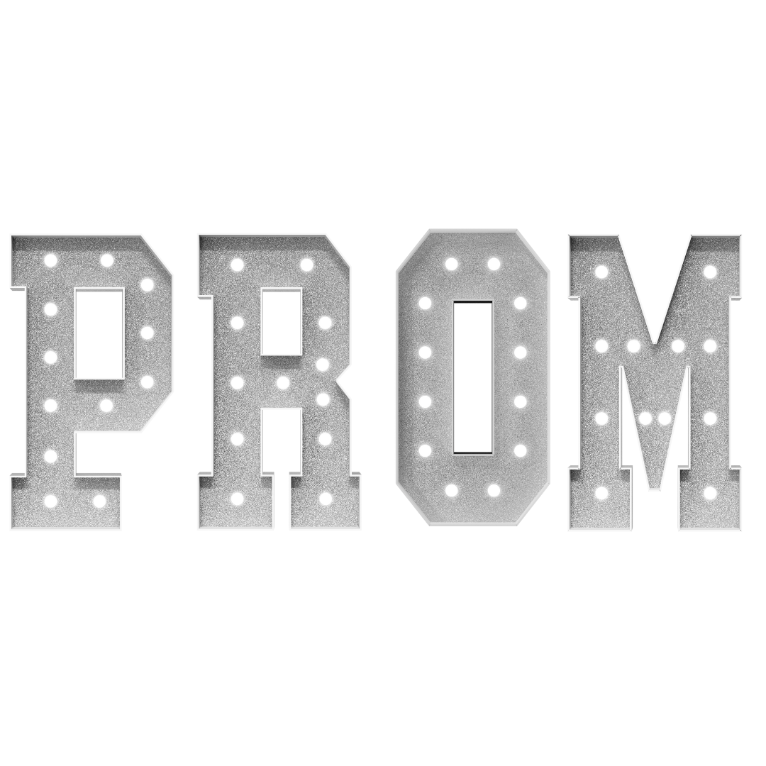 3-4FT Precut Marquee Numbers DIY Kit - PROM