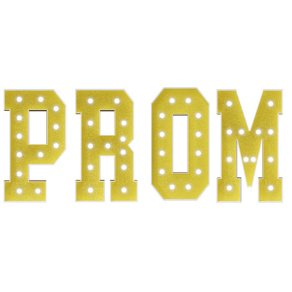 3-4FT Precut Marquee Numbers DIY Kit - PROM