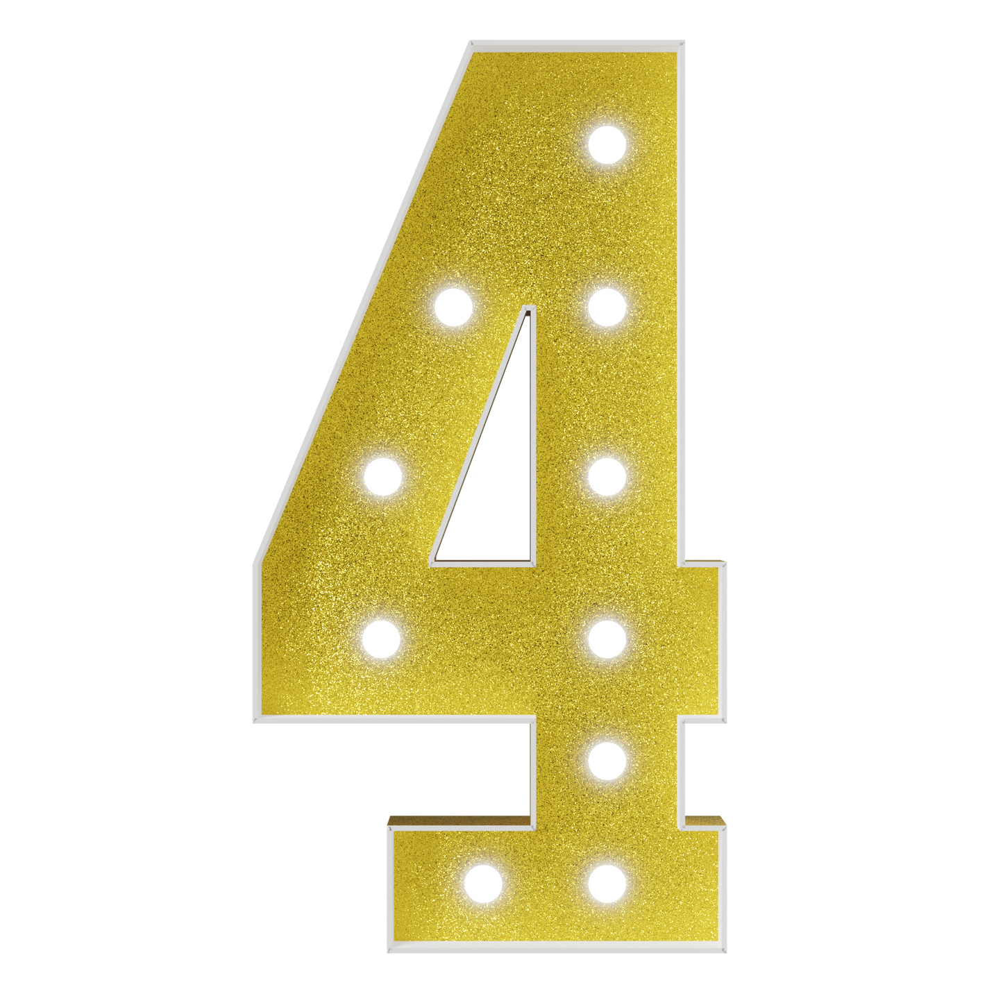 Colored Marquee Numbers / Marquee Letters DIY Kit