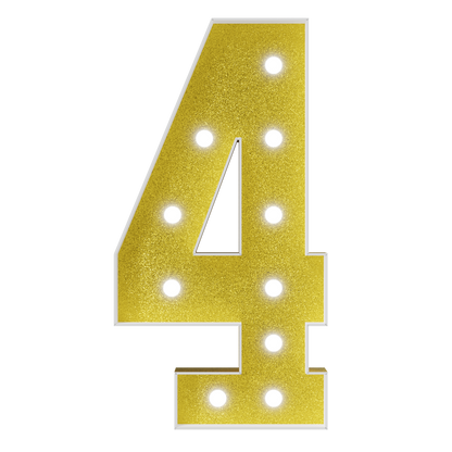 Colored Marquee Numbers / Marquee Letters DIY Kit