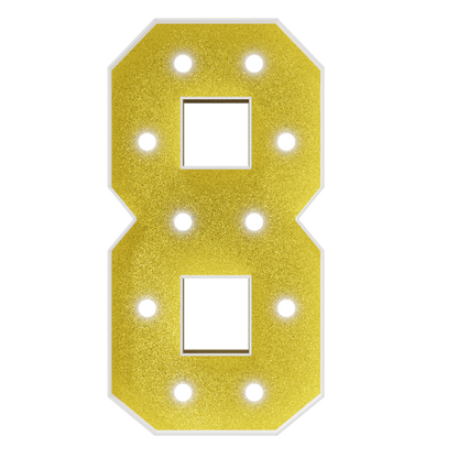 Colored Marquee Numbers / Marquee Letters DIY Kit