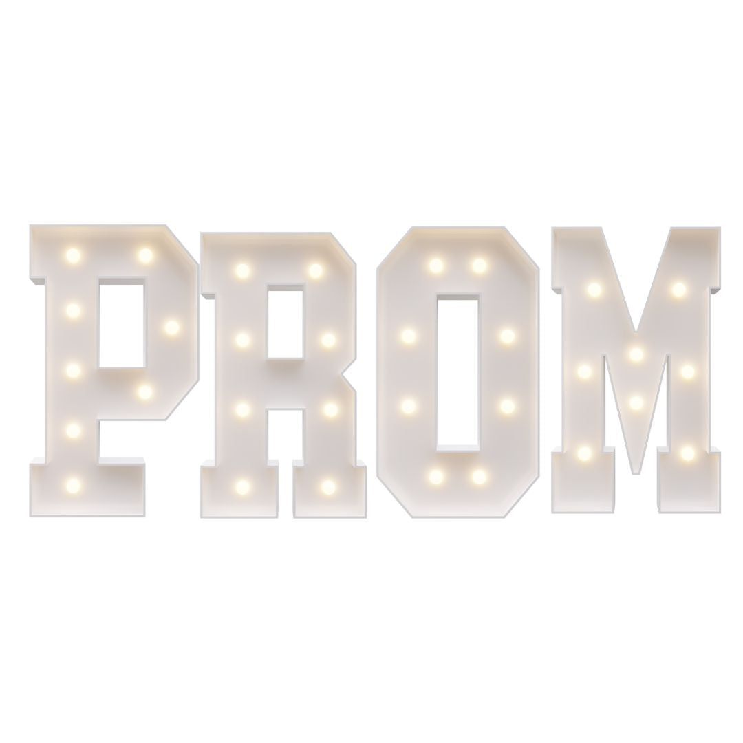 3-4FT Precut Marquee Numbers DIY Kit - PROM