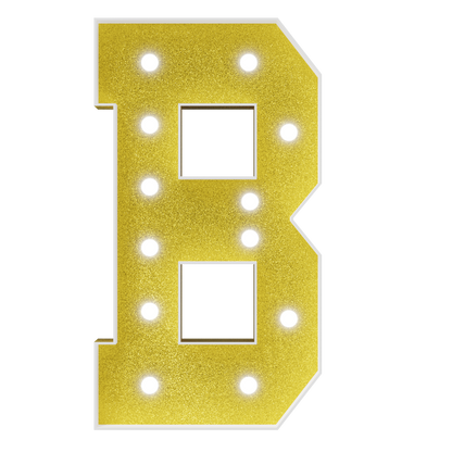 Colored Marquee Numbers / Marquee Letters DIY Kit