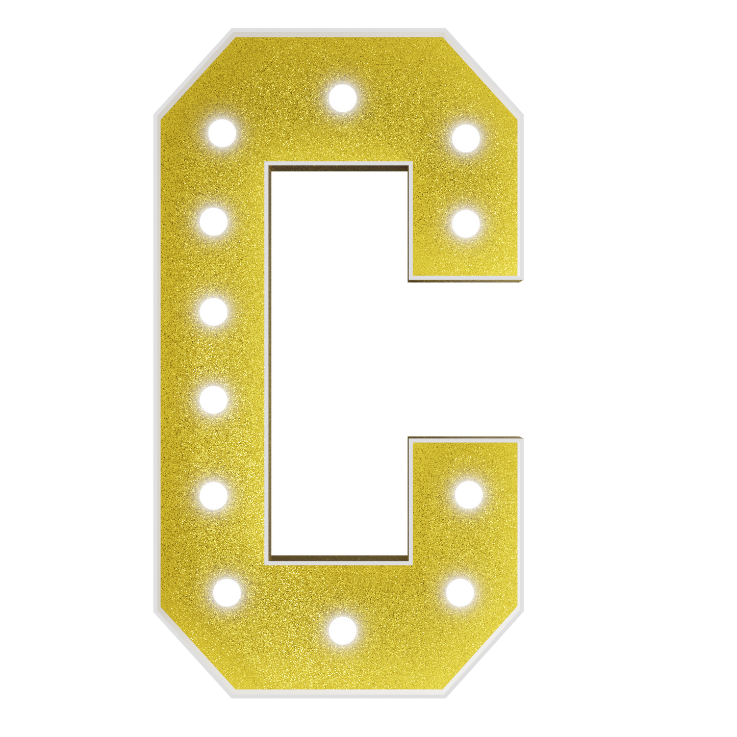 Colored Marquee Numbers / Marquee Letters DIY Kit