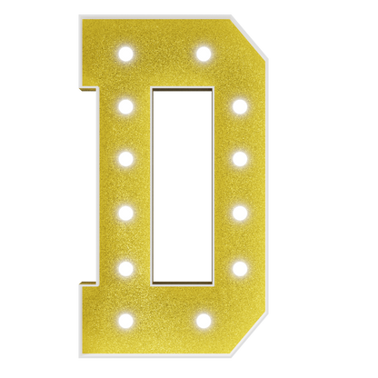 Colored Marquee Numbers / Marquee Letters DIY Kit