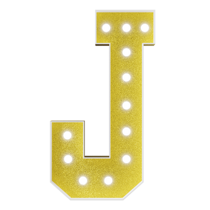 Colored Marquee Numbers / Marquee Letters DIY Kit