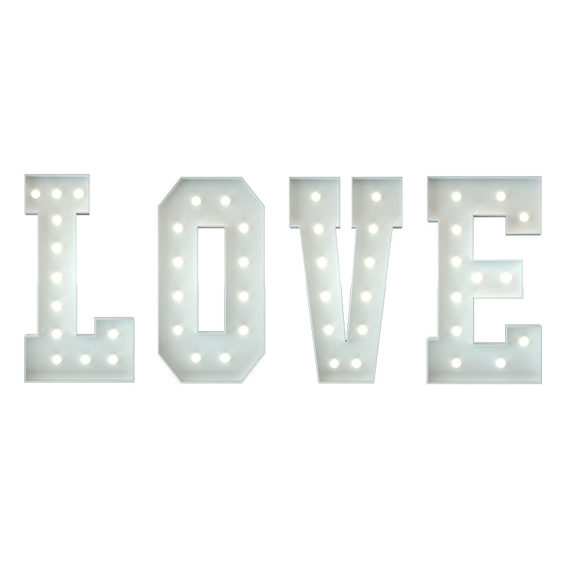 Precut Marquee Letters DIY Kit for Valentine's Day