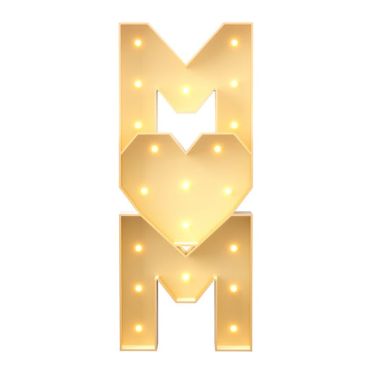 Mothers Day Decorations Precut Marquee Lights DIY Kit