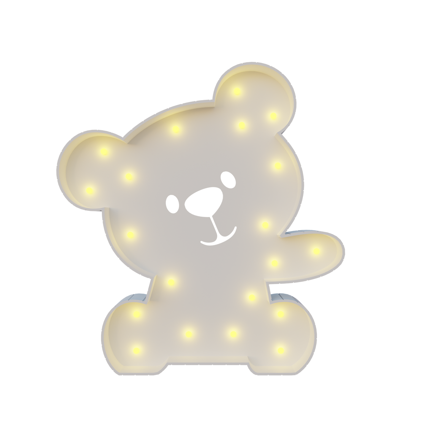 JoyMuse Baby Shower Marquee Lights -Bear