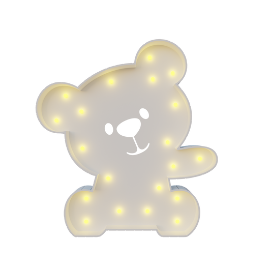 JoyMuse Baby Shower Marquee Lights -Bear